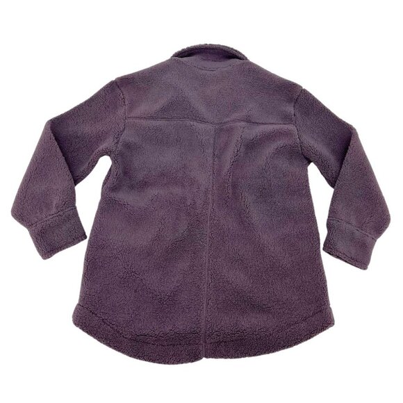 Weatherproof Women's Purple Sherpa Shirt Jacket | Size Small - Picture 2 of 3